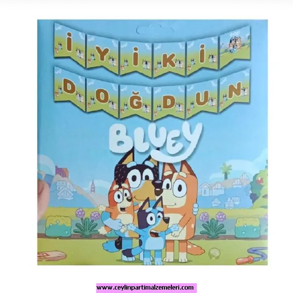 Bluey Temalı Banner